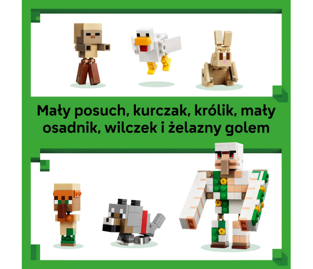LEGO MINECRAFT 21592 Atak kurzego jeźdźca na pustyni - 1529734 - zdjęcie 7